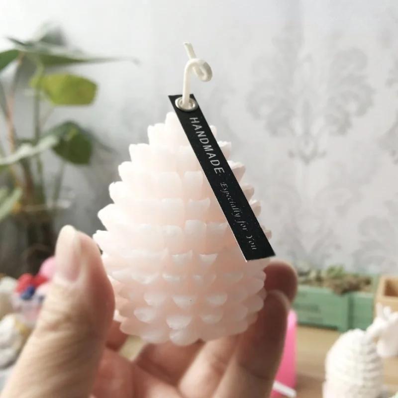 Candle Supplies For Sale - クラシックなデザインの松ぼっくり型 2025 ホット販売新しい手作り Diy キャンドル型適切な子供の誕生日ケーキ装飾用品