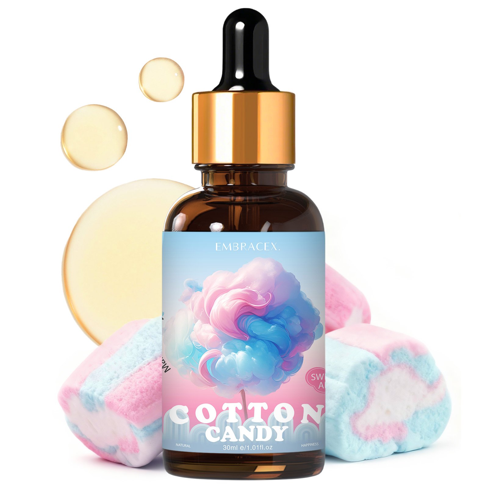30ml コットンキャンディー エッセンシャルオイル 車用品 - Candle Supplies Fragrance Oil のレビューと価格