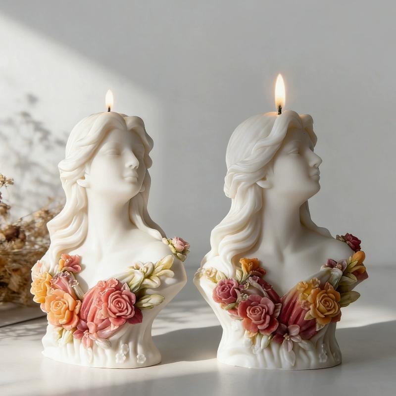 ホットセール DIY ガールポートレート アロマキャンドル  - Candle Supplies For Sale のレビューと価格