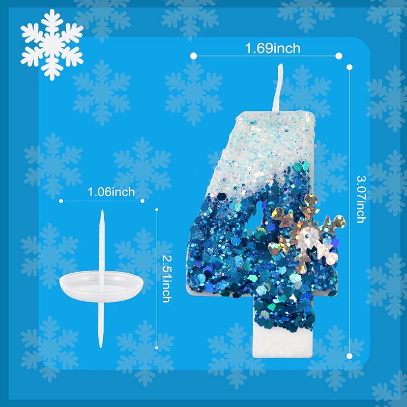 アナと雪の女王の誕生日キャンドル 雪の女王キャンドル プリン - Candle. Queen のレビューと価格