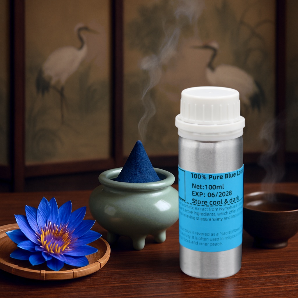 アロマセラピー 純粋な天然ブルーロータスフレグランスオイル  - Candle Supplies Fragrance Oil のレビューと価格