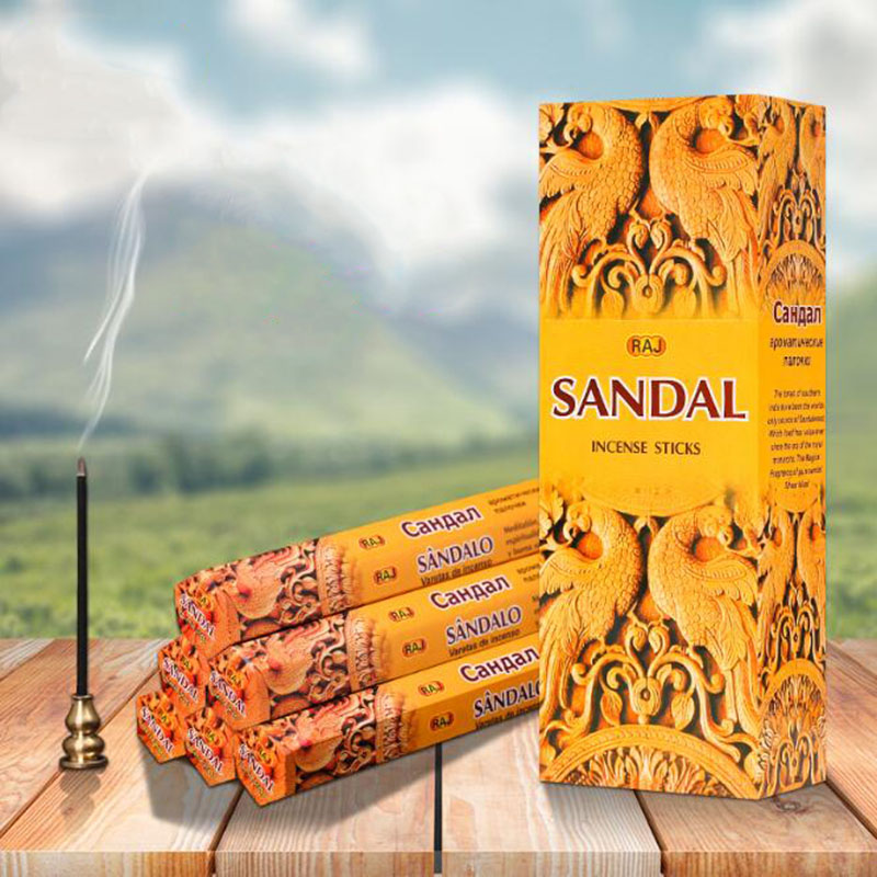 インド香白檀フレーバースティック香老山白檀フレグランススティ - Candle Supplies India のレビューと価格