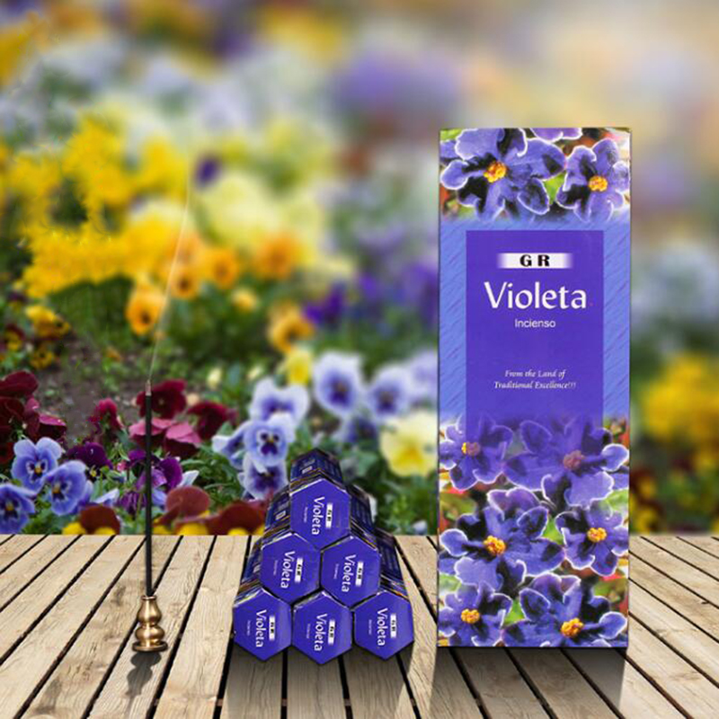 インド香 ヴィオレタ フレグランス ビッグボックス お香ステ - Candle Supplies India のレビューと価格