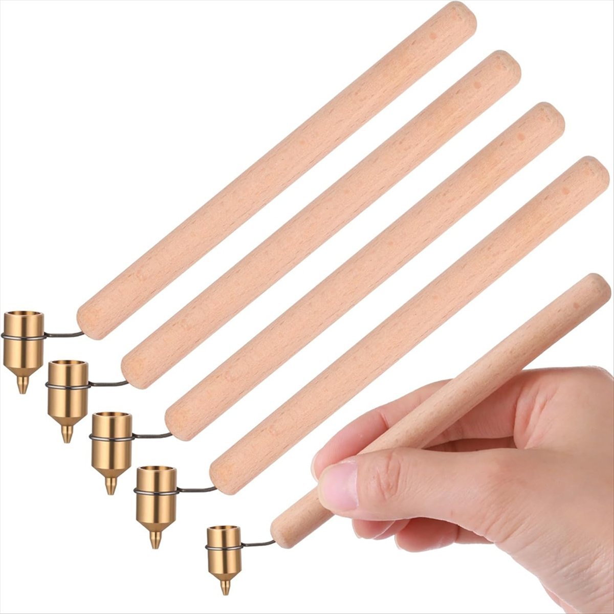 トップセール 4本セット 0.3mm ホットクレヨン 木製ハ - Candle Supplies For Sale のレビューと価格
