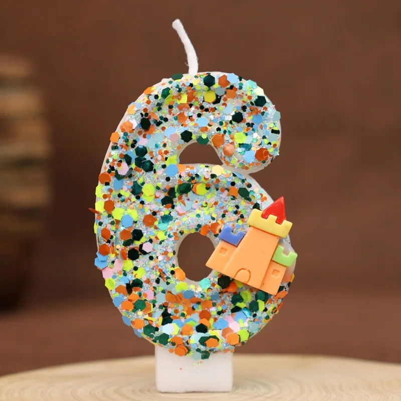 誕生日ケーキ用キャンドル 積み木 誕生日数字キャンドル 男の - Candle Supplies In のレビューと価格
