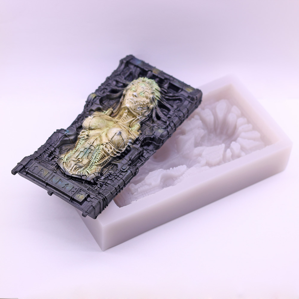 エイリアンクイーンシリコンモールド DIY樹脂石膏工芸品 ハ - Candle. Queen のレビューと価格