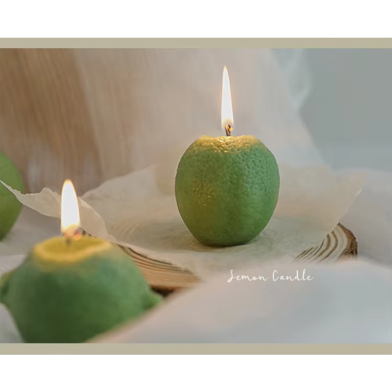 カスタムホームデコレーション レモンキャンドル フォトシーン - Candle Supplies In のレビューと価格